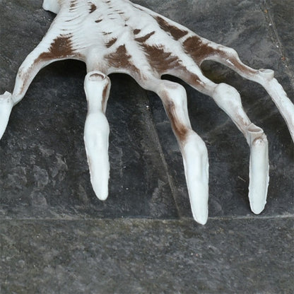 Gruselige realistische Skeletthand Requisite Brehn