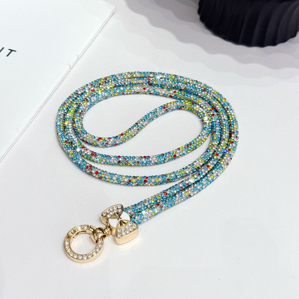 Elegante Strass-Brillen Kette Brehn