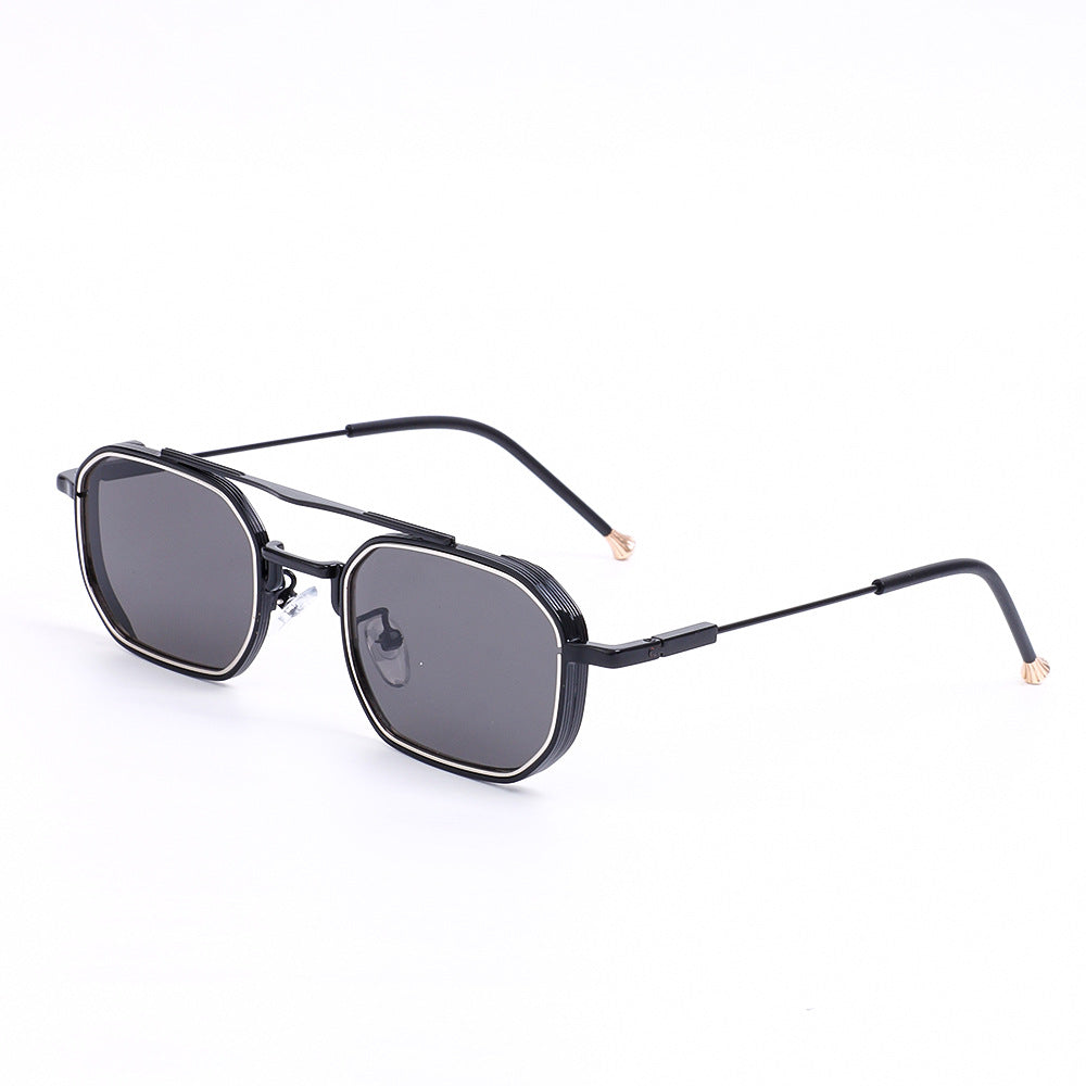 Damen Sonnenbrille mit elegantem, geometrischem Design und hochwertigen Gläsern Brehn
