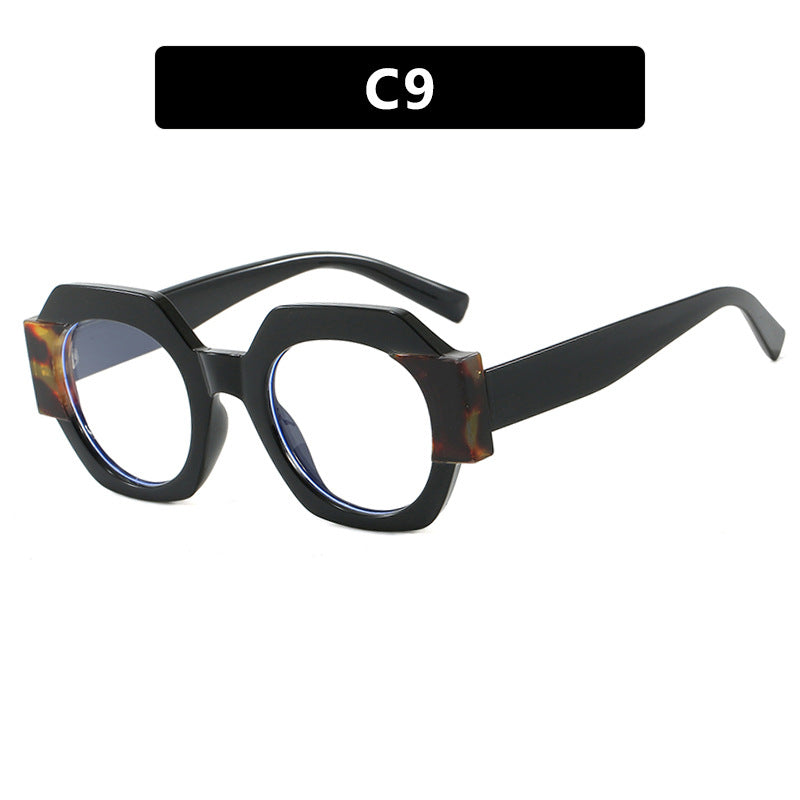 Damen trendige Sonnenbrille im hexagonalen Design Brehn