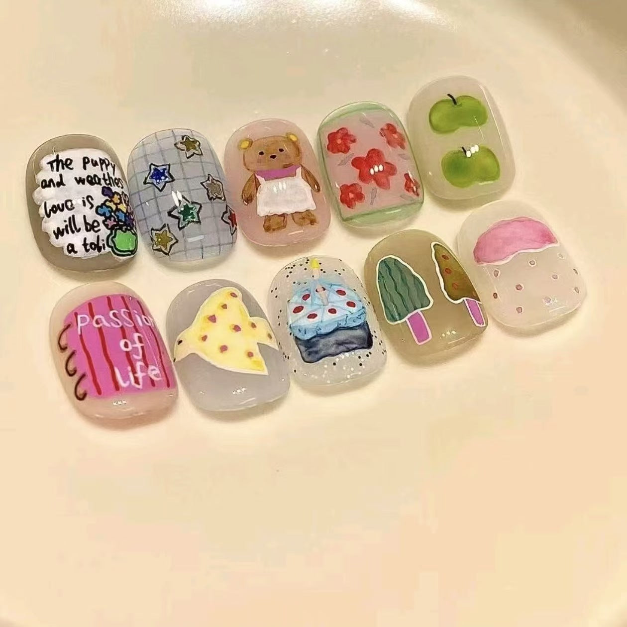 Artistic Character Nagelkunst Set Brehn