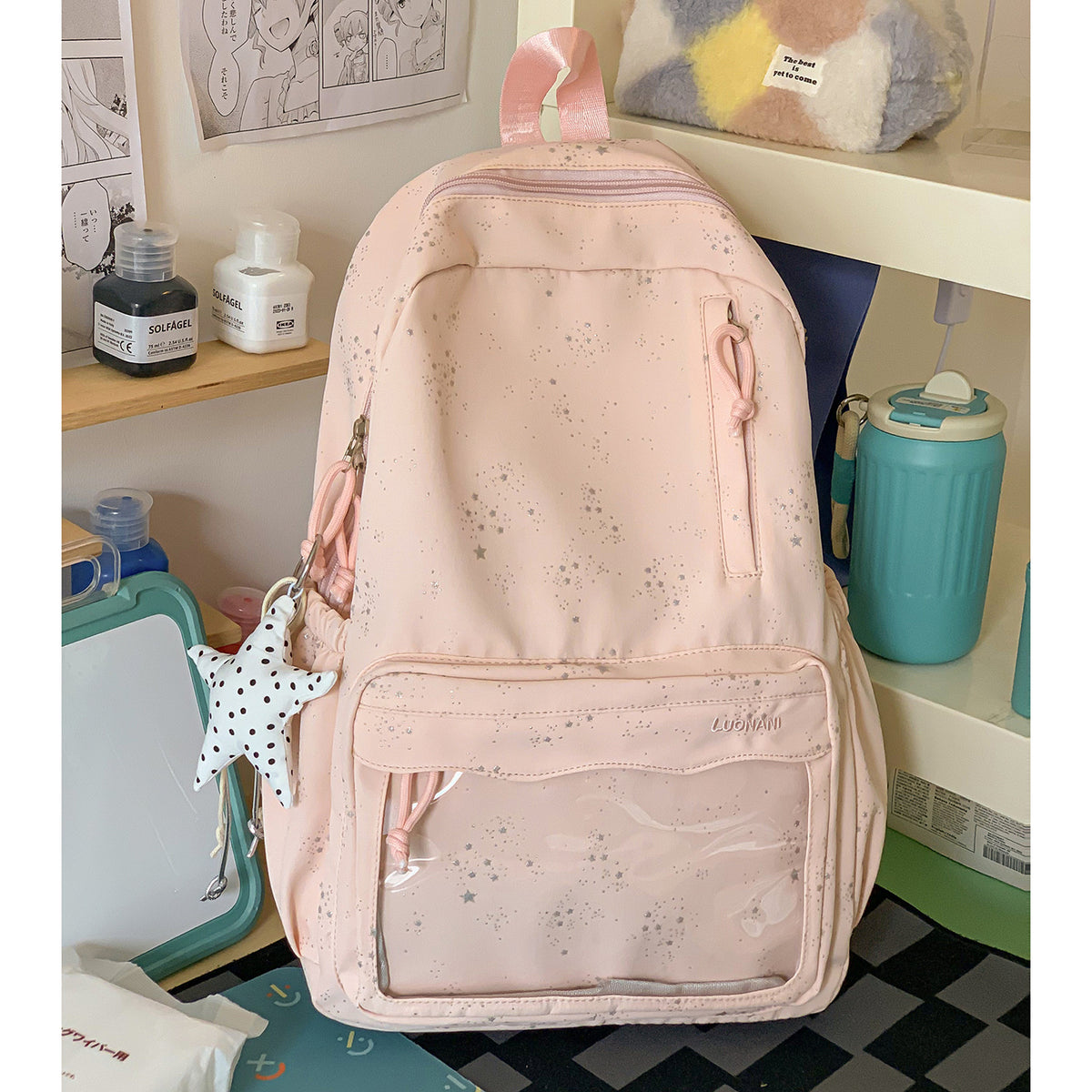 Stylischer Gemusterter Rucksack Brehn 1791205003