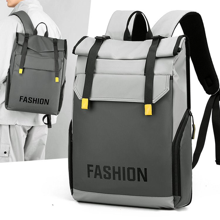 Urban Roll-Top Mode Rucksack Brehn