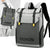 Urban Roll-Top Mode Rucksack Brehn