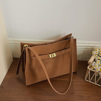 Elegante Leder Tote Bag