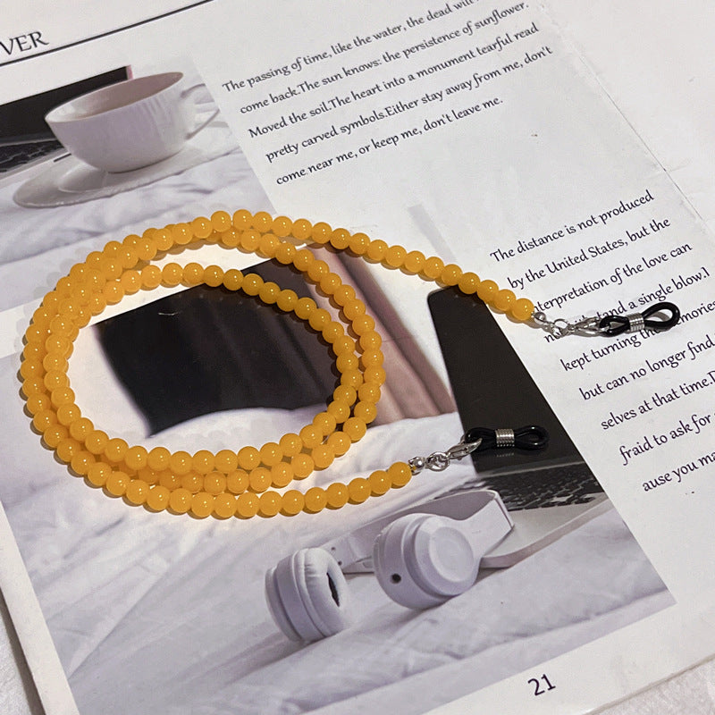 Perlen Brillenketten Halter Brehn