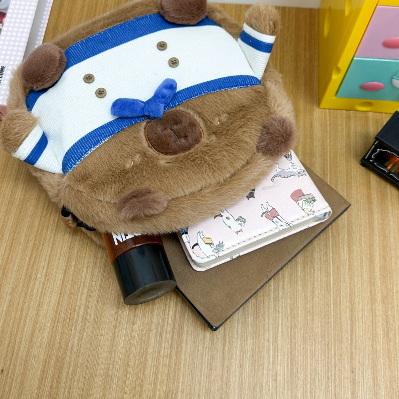 Kuschelige Plüschhandtasche Im Tierischen Design Brehn