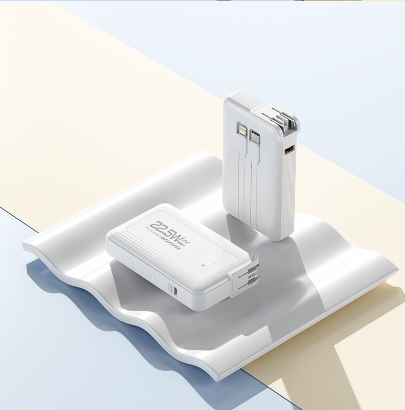 Leistungsstarke Powerbank mit Schnellem Ladeanschluss und Digitaler Anzeige Brehn