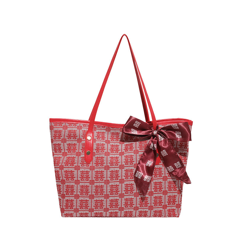 WoStylish Bestickte Tragetasche Brehn