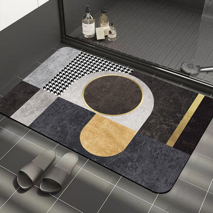Abstraktes geometrisches Design Teppich