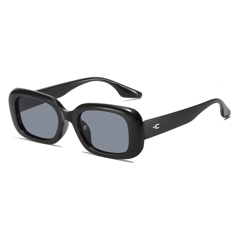 Moderne oversized rechteckige Sonnenbrille Brehn