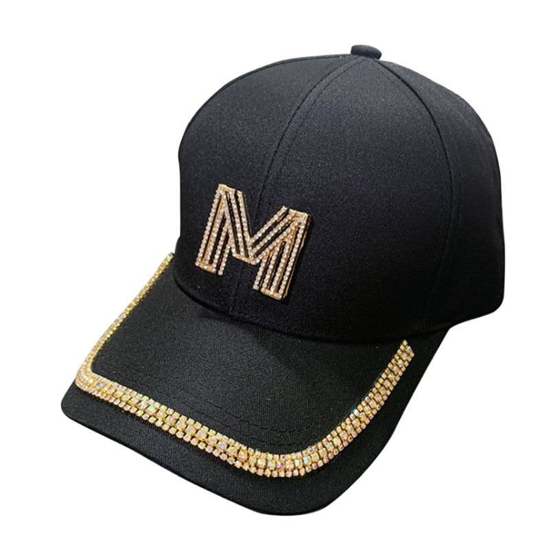 Damen Funkelnd Verziertes Baseballcap Brehn