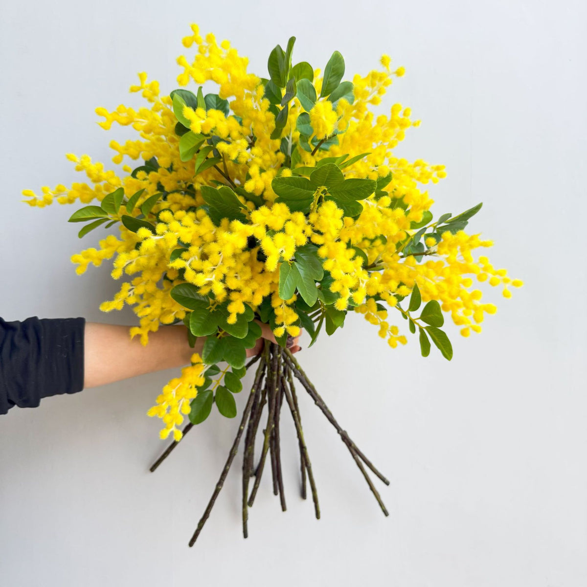 Künstlerische Blumenanzeige