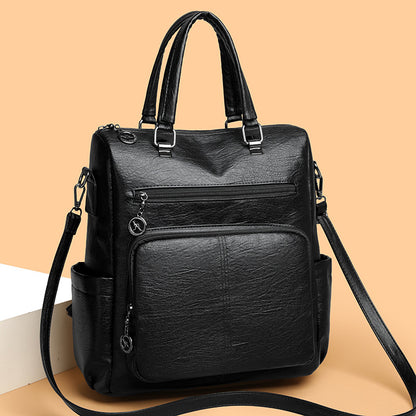Stilvoller Multi-Funktions-Leder-Rucksack Brehn