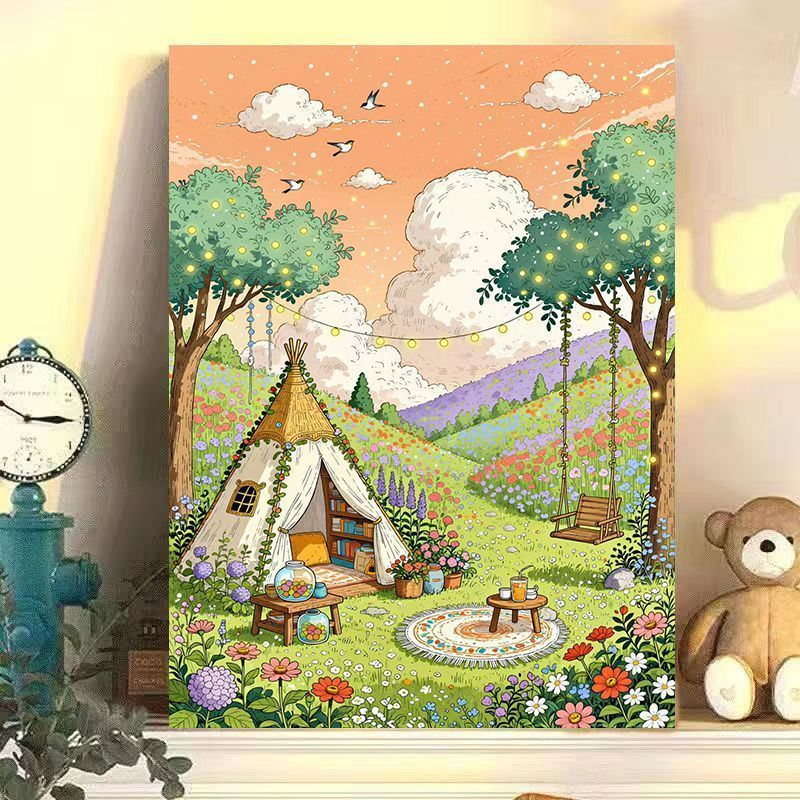 Verzauberte Wald Abenteuer Wandkunst Brehn