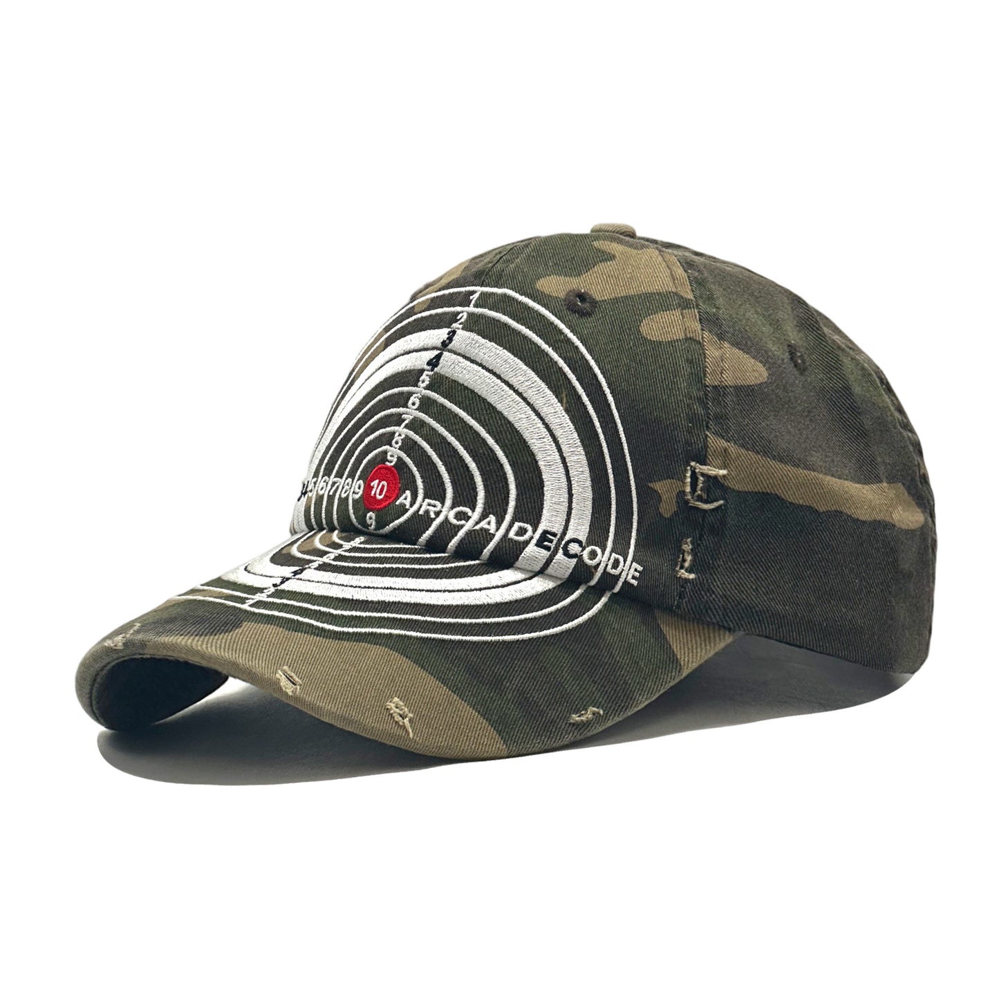 Damen Camouflage Cap mit gesticktem Design Brehn