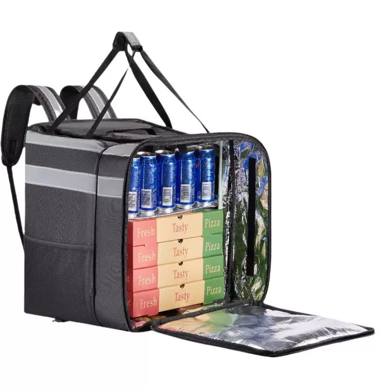 Damen Isolierter Lieferrucksack mit reflektierenden Elementen Brehn