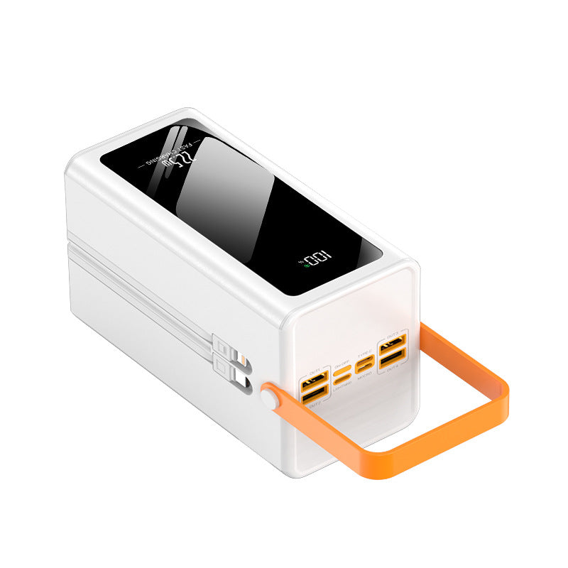 tragbare High-Speed Powerbank mit Display Brehn