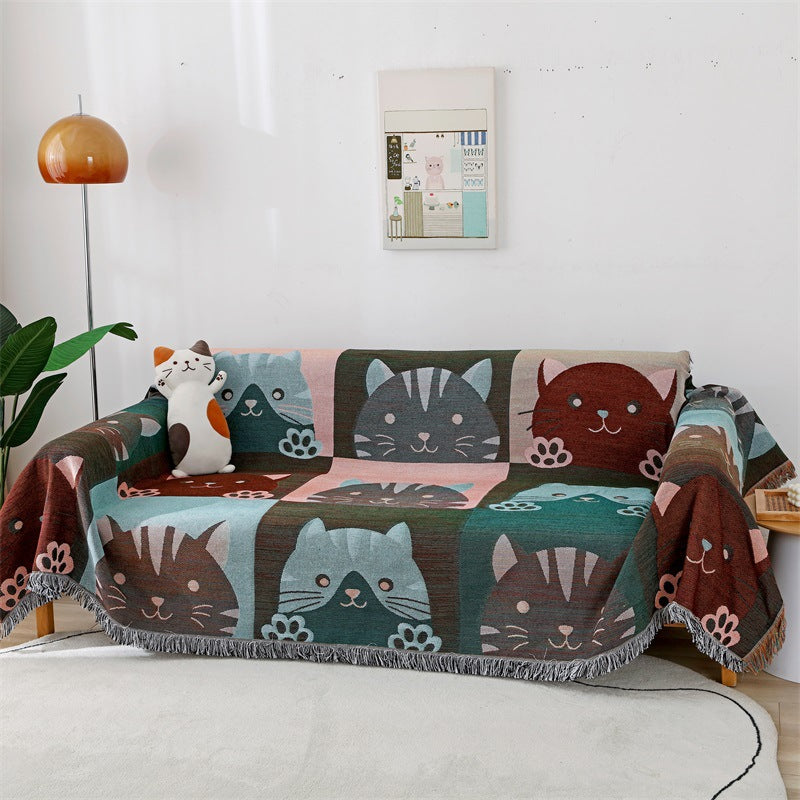 Kat Themen Sofaüberzug