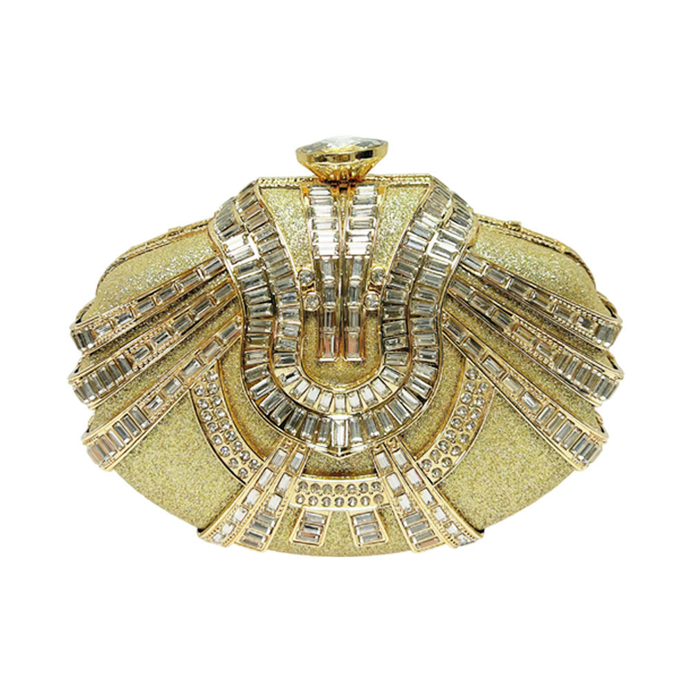 Glamouröse dekorative Clutch Tasche
