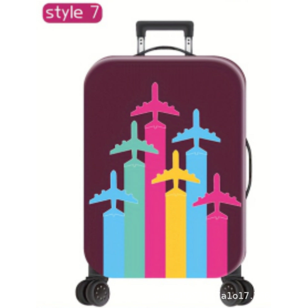 Unisex Hartschalenreisekoffer mit motivierendem Flugzeugdesign Brehn
