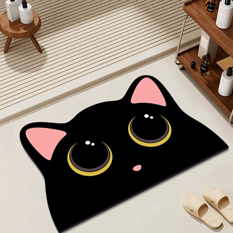 Verspielt katzenmotivierte Bereichsmatte