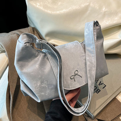 Elegante Samt Schultertasche