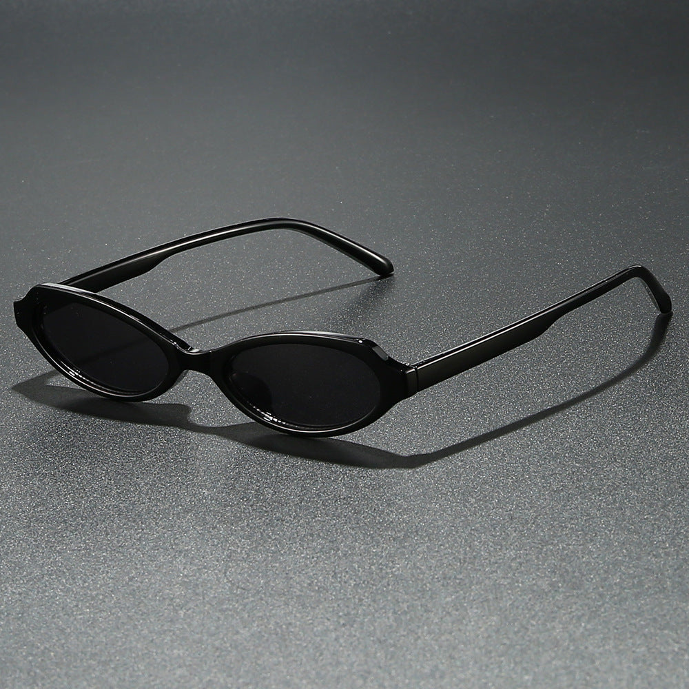 Modische ovale Rahmen-Sonnenbrille Brehn