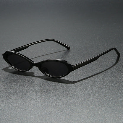 Modische ovale Rahmen-Sonnenbrille Brehn