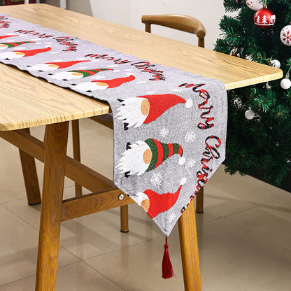 Festliche Tischdecke mit Weihnachtsmotiv Brehn