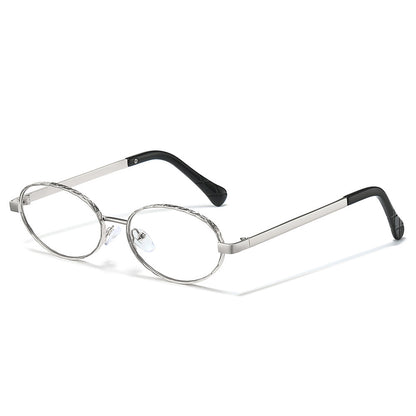Sleek Oval Frame Sonnenbrille Brehn