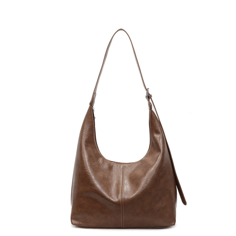 Chic Schlabberige Schultertasche Brehn