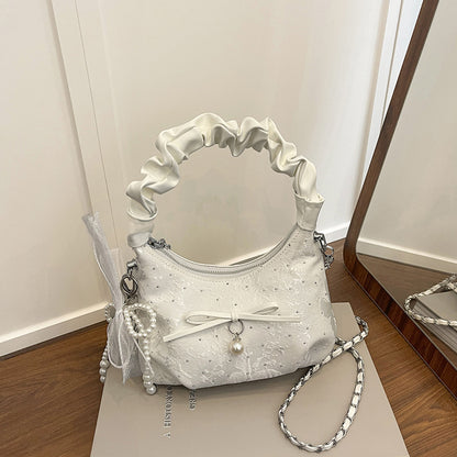Dekorative Kettenakzent Mini Handtasche