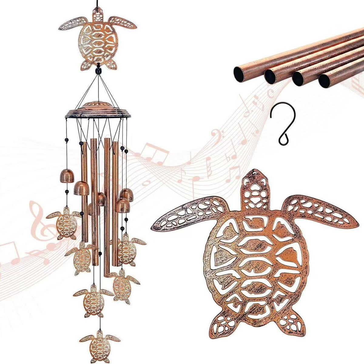 Dekorativer Windspiel mit Dackel-Design Brehn
