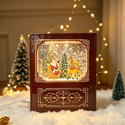 Nostalgisches Weihnachtsfernseher-Dekor Brehn
