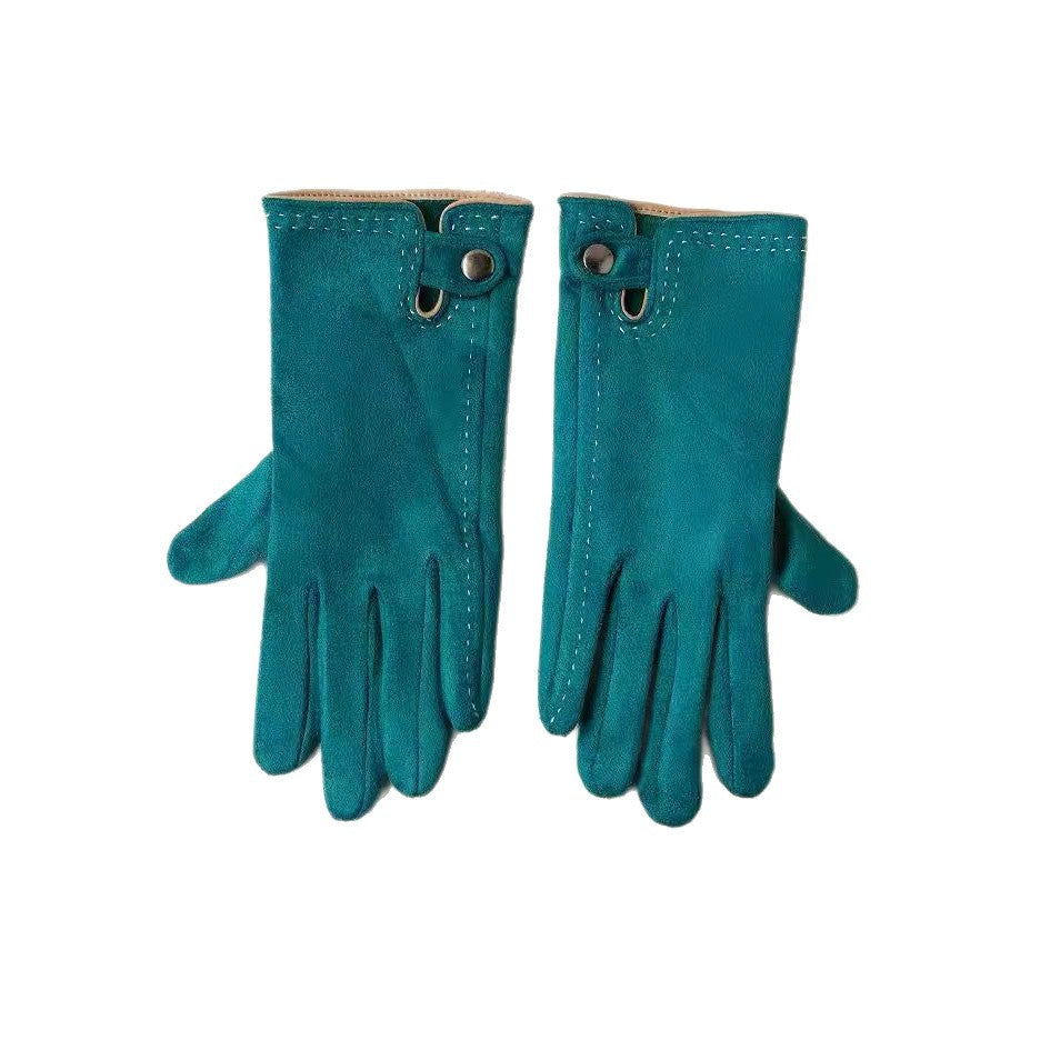Touchscreen-kompatible weiche Lederhandschuhe Brehn