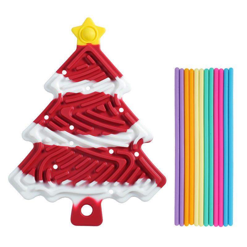 Brehn | Sensorisches Kinderspielzeug im Weihnachtsdesign