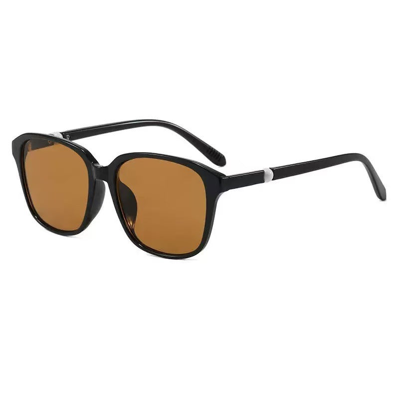Damen modische Sonnenbrille mit stilvollem eckigen Rahmen und polarisierten Gläsern Brehn