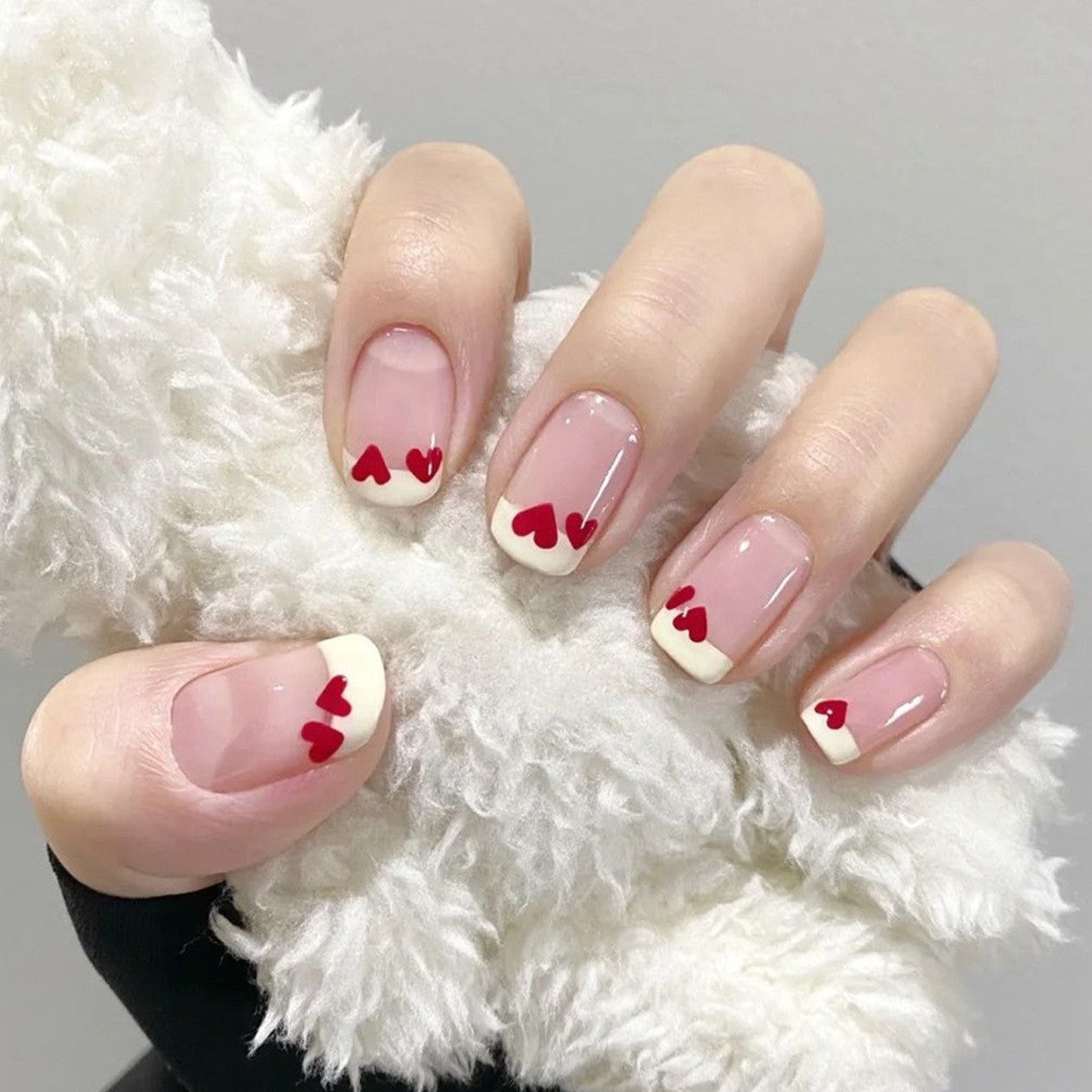 Luxus Glänzendes Press-On Nagelset Brehn