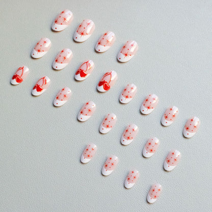 Künstlerisches Kirschblüten-Nagelkunst-Kit