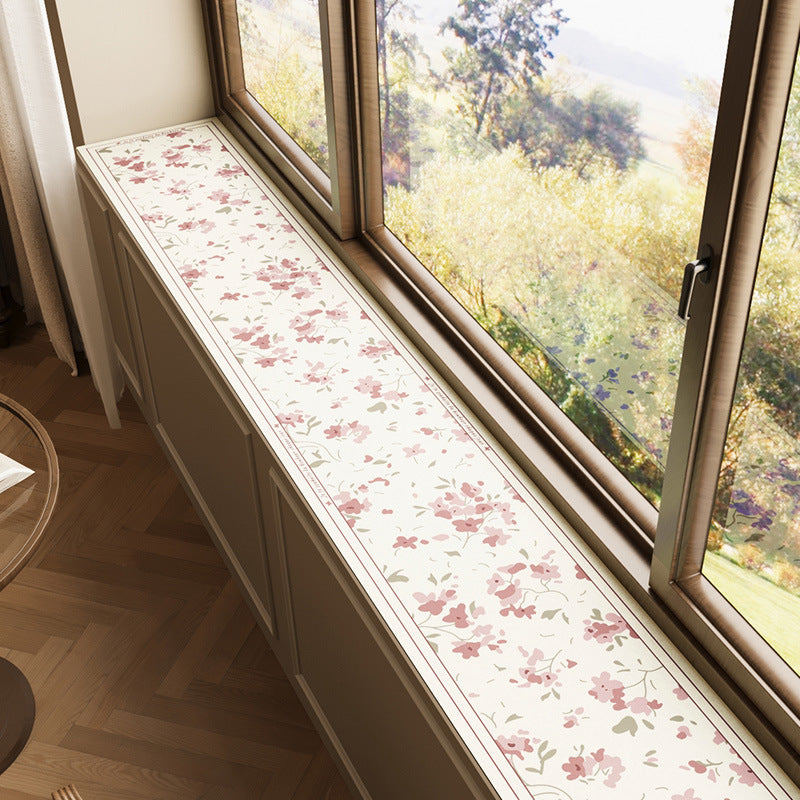 Dekorativer floraler Fensterbrett-Matte Brehn