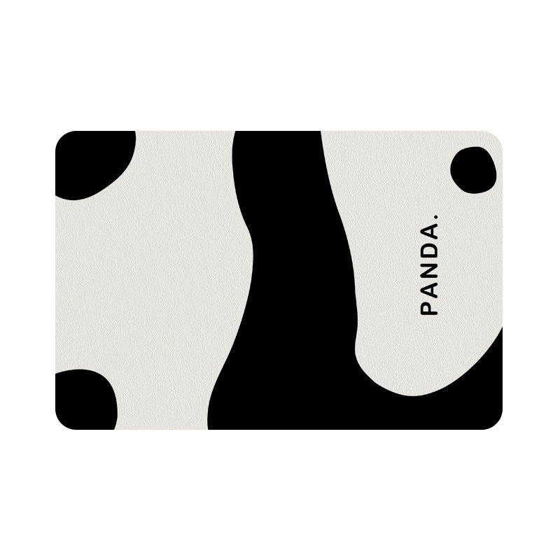 Verspielte Panda-Design Badematte
