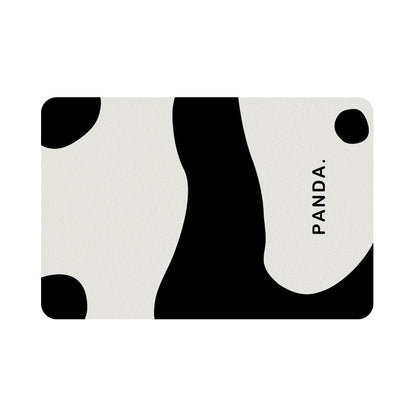 Verspielte Panda-Design Badematte
