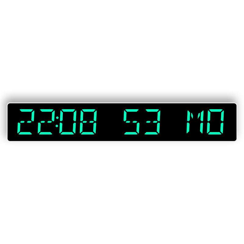 Digitaler Wandwecker mit grossem LED-Display Brehn