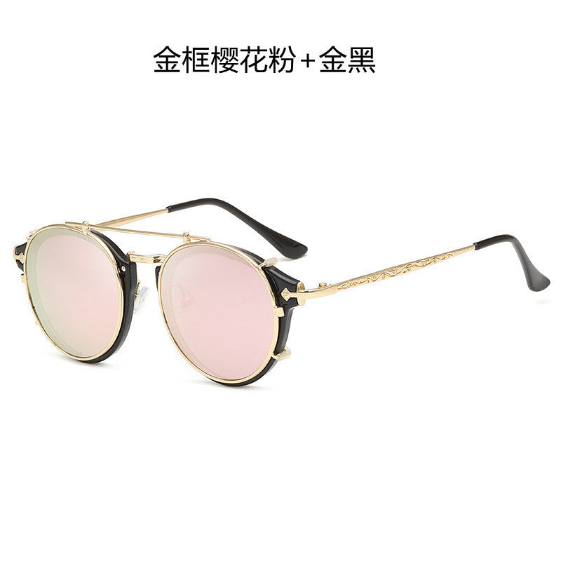 Damen designorientierte Sonnenbrille mit hochwertigem Metallrahmen Brehn