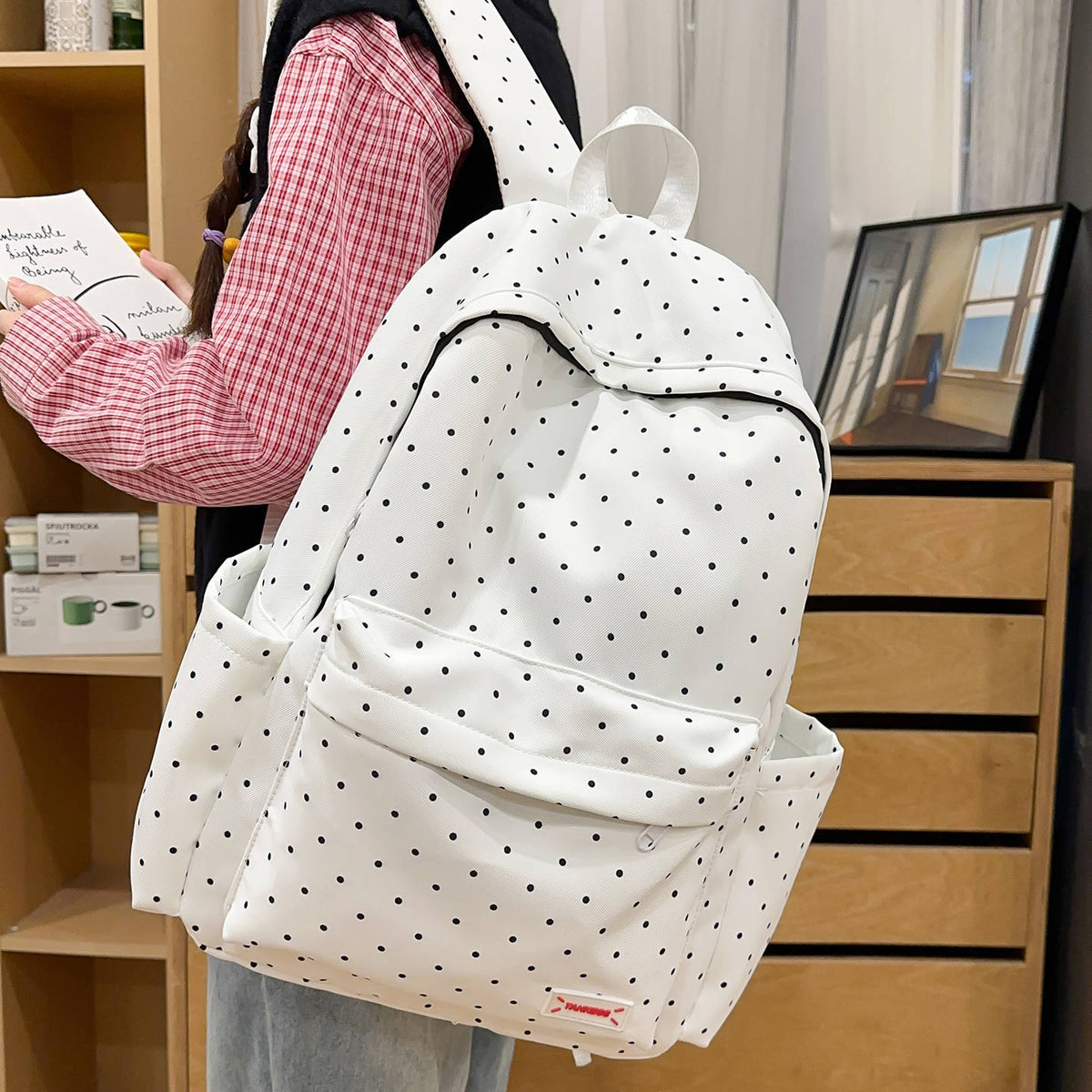 Stilvolle Punkten Rucksack Brehn