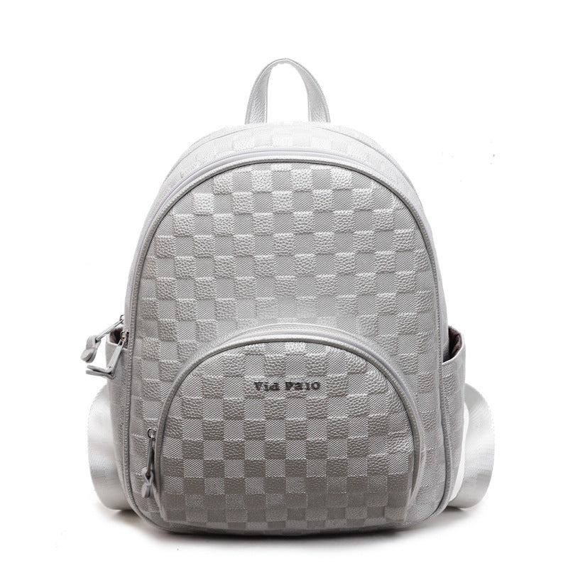 Stylische Schachbrett-Rucksack