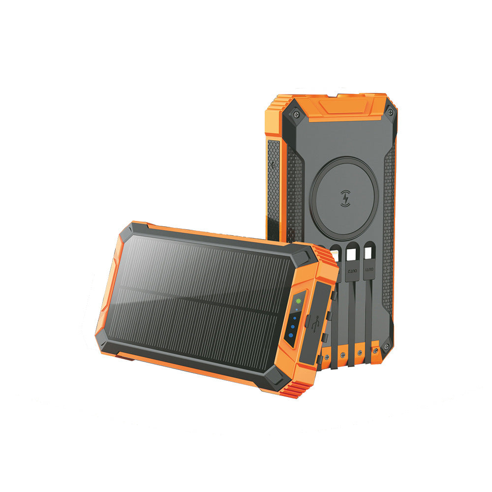 Solarbetriebene Powerbank Brehn