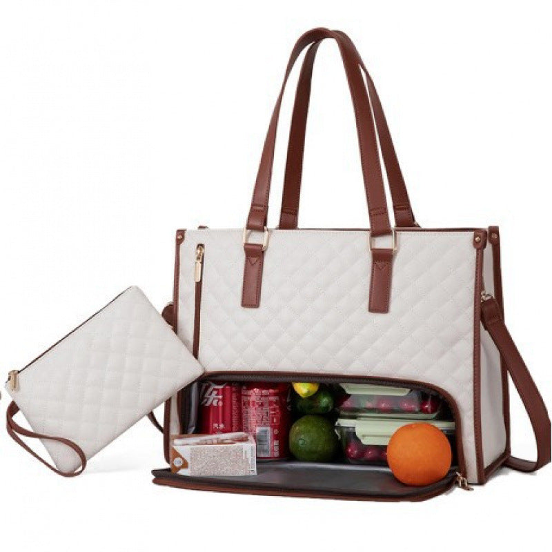 Isolierte Mehrfächertasche für das Mittagessen