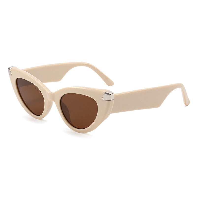 Damen Cat-Eye Sonnenbrille im luxuriösen Tortoise-Design Brehn